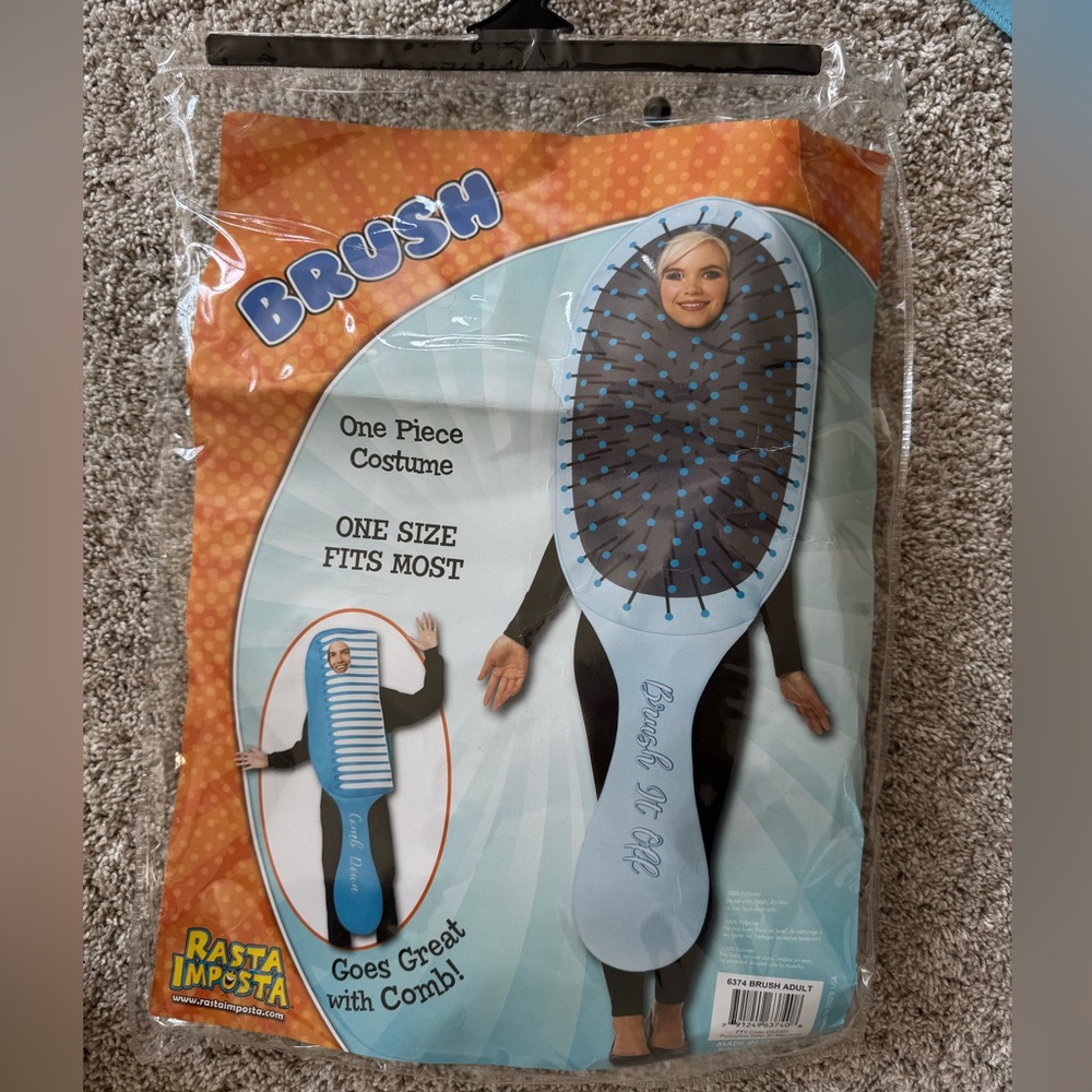 Hairbrush Halloween Costume
